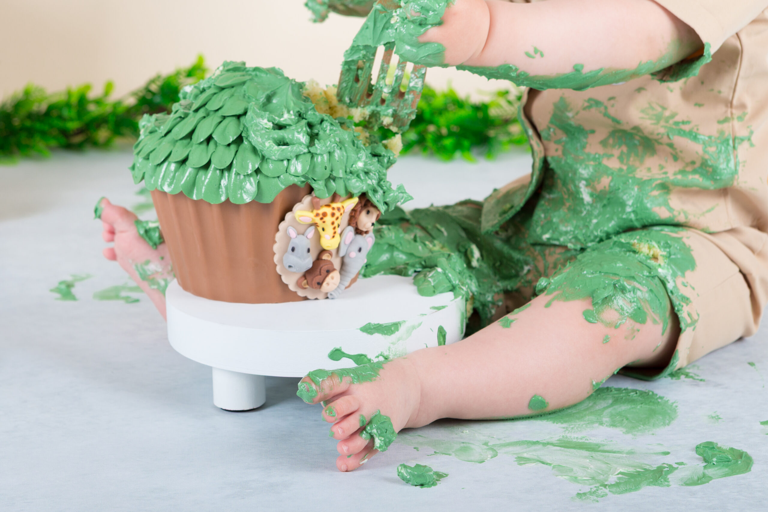 Cakesmash baby jungle