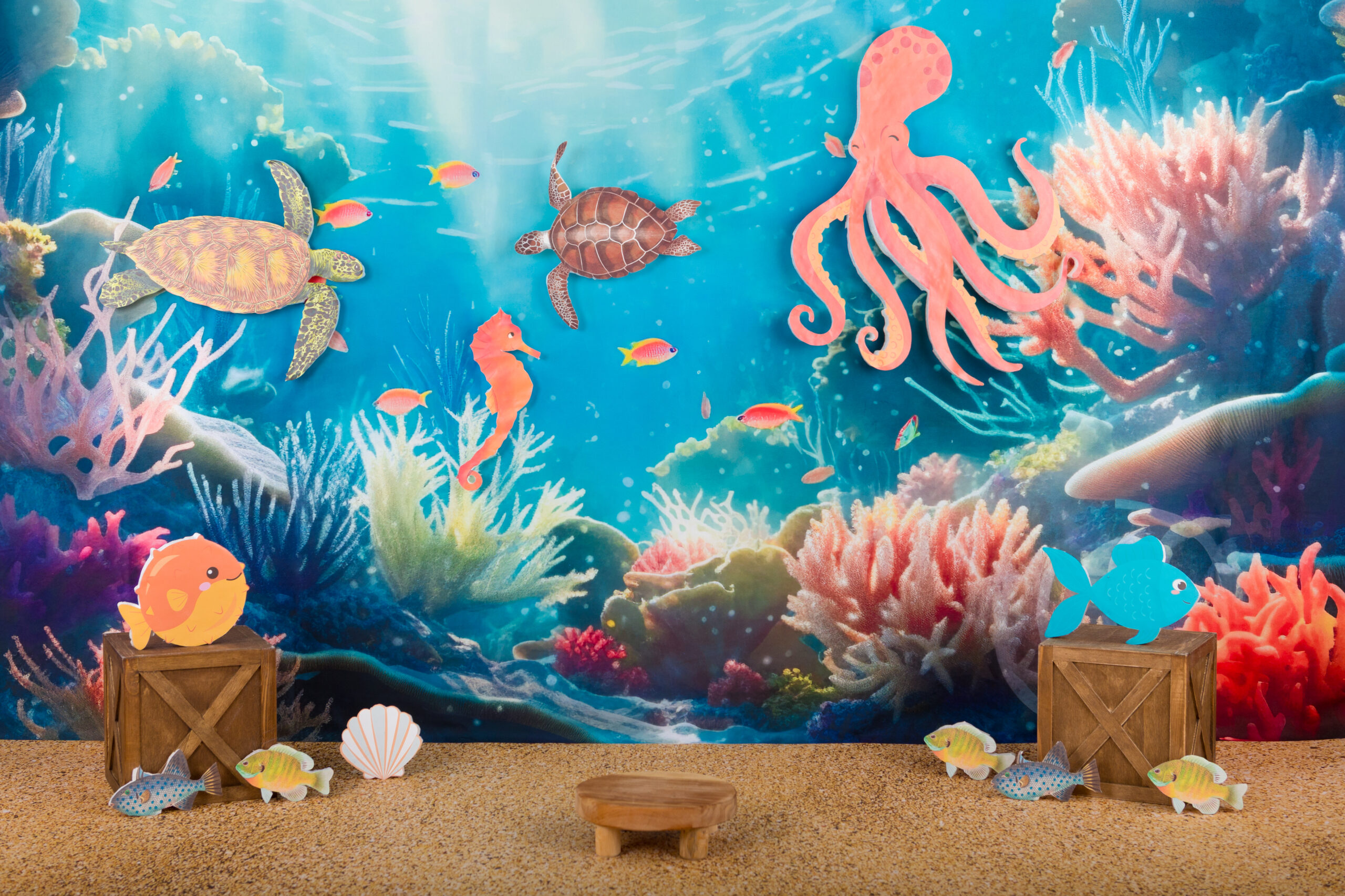 Cakesmash onder water