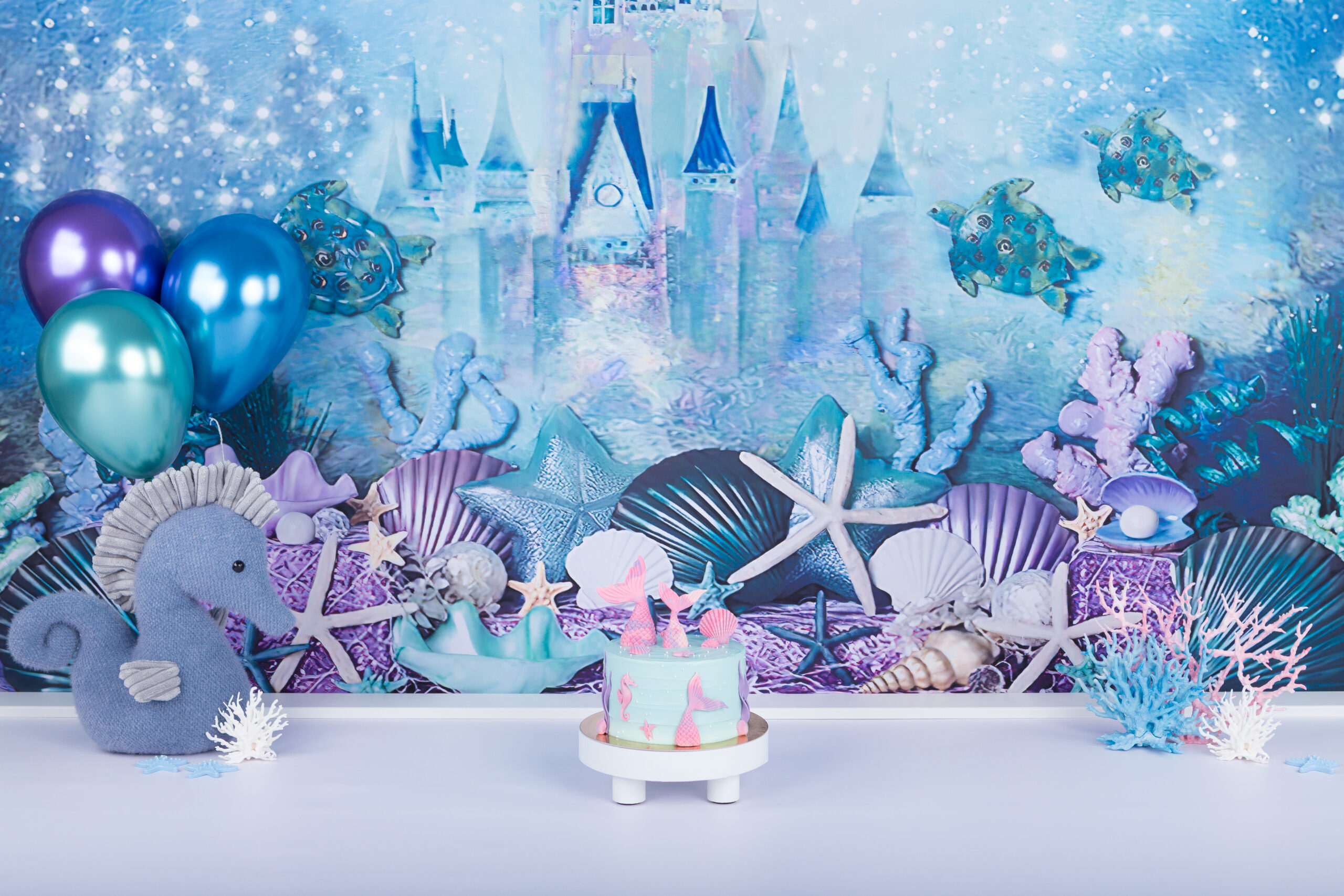 Zeemeermin cakesmash